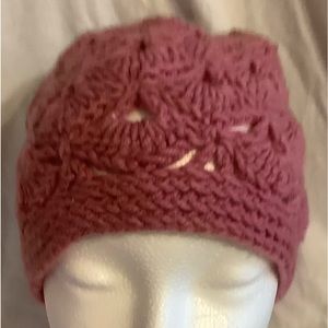 OS crocheted beanie